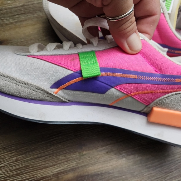 Puma Future Rider Twofold SD Neon Sneakers - Picture 7 of 8